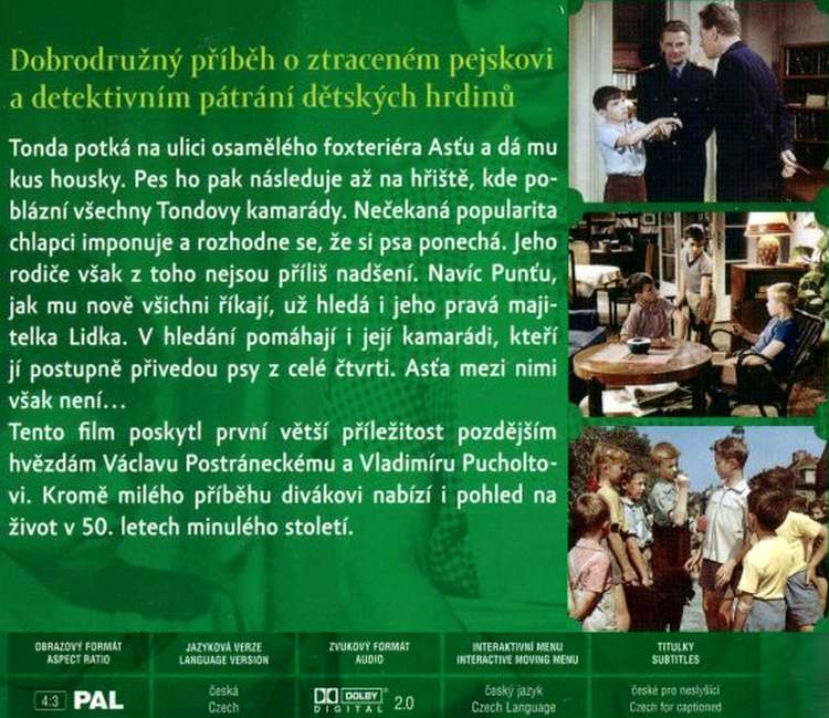 Puňťa a čtyřlístek DVD