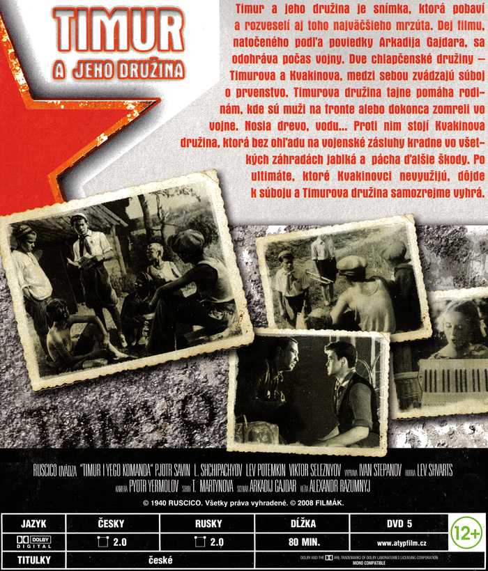 TIMUR A JEHO DRUŽINA dvd TIMUR A JEHO DRUŽINA dvd