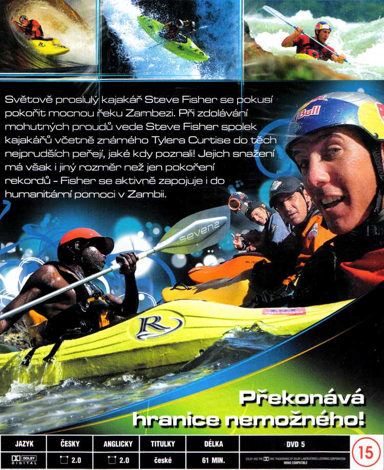 EXTRÉMNÍ JÍZDA dvd KAYAKING