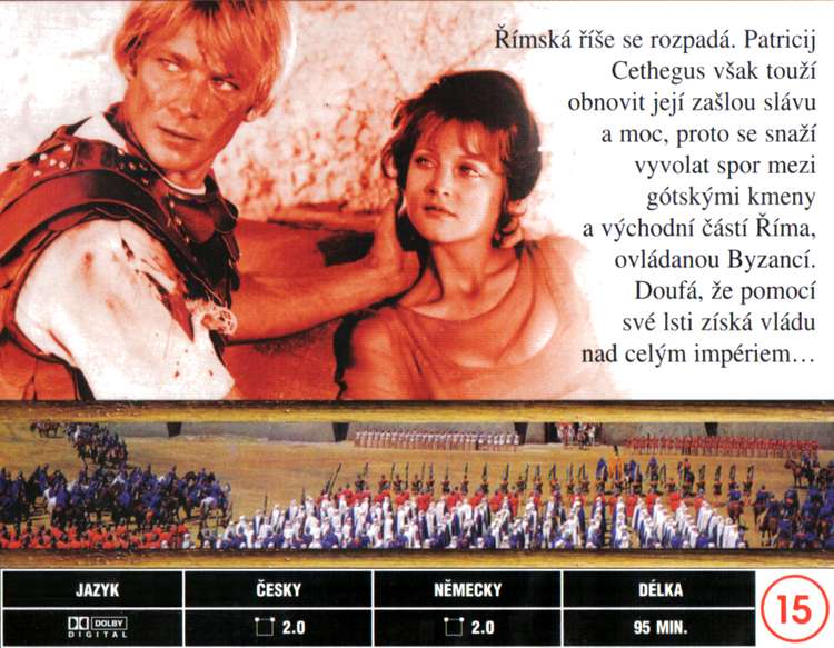 BOJ O ŘÍM část první DVD
