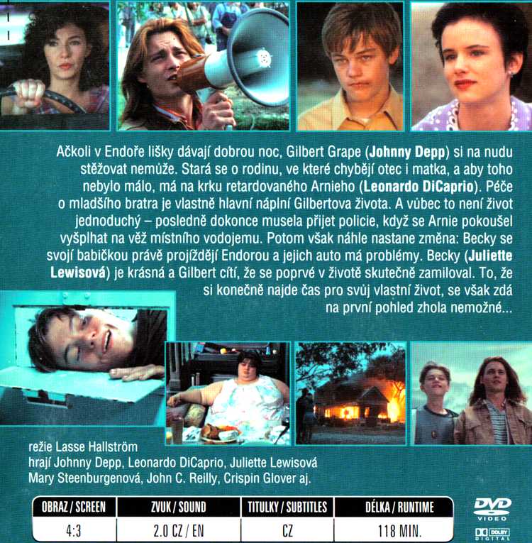 CO ŽERE GILBERTA GRAPEA dvd