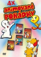 4x animované POHÁDKY dvd