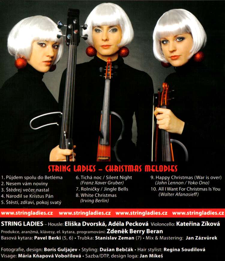 STRING LADIES CHRISTMAS MELODIES dvd